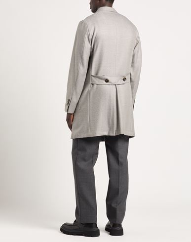 Man Coat Grey Size 46 Virgin Wool