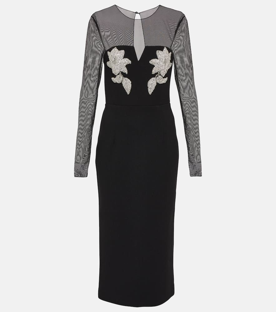 Rebecca Vallance Ginevra embellished midi dress
