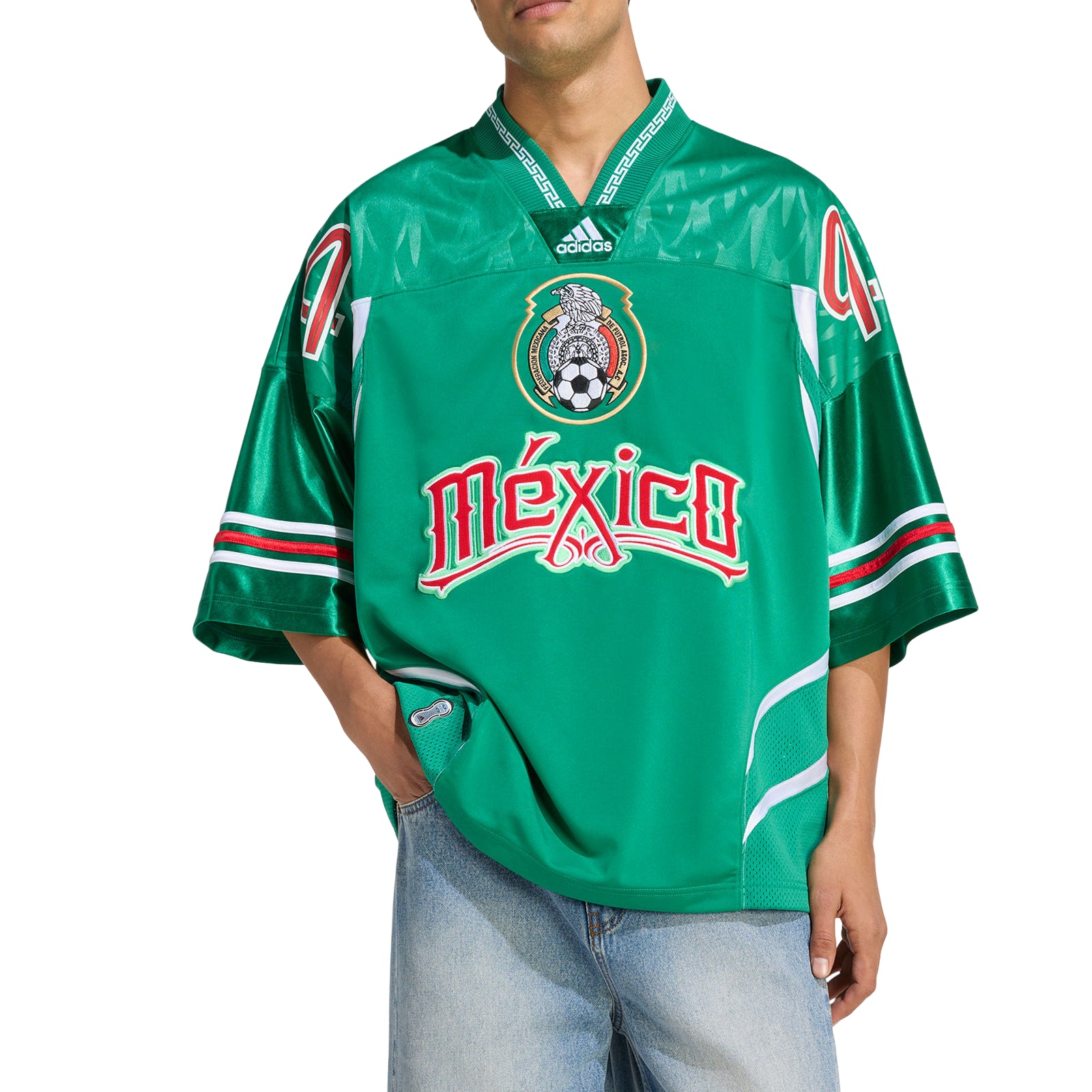 Bringbacks Remixed Mexico Jersey Asia Sizing 'Bold Green'