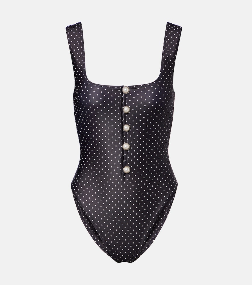 Grace polka-dot swimsuit