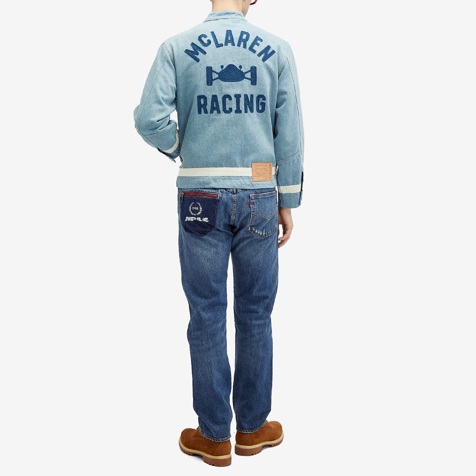 Men's Levis x McLaren Racing Jacket in Blue, Size X-Large 