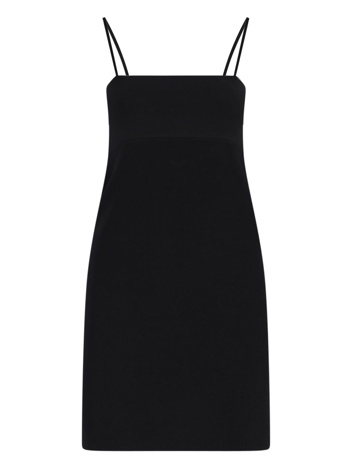 -Inspired Viscose-Silk Midi Dress with Stretch Trim