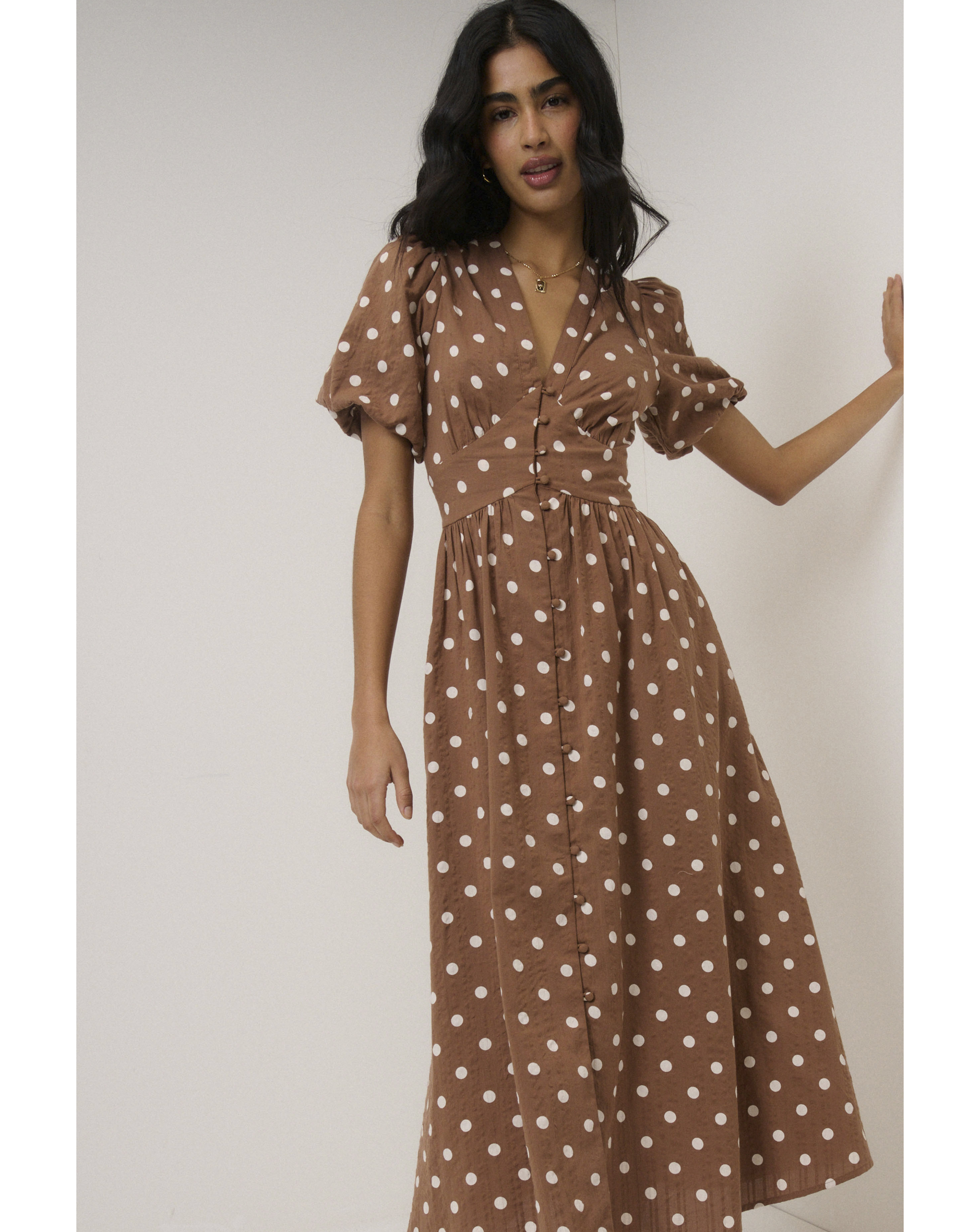NC Starlight Polka Midi Dre