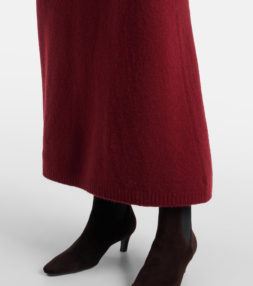 Dorina cashmere-blend maxi skirt