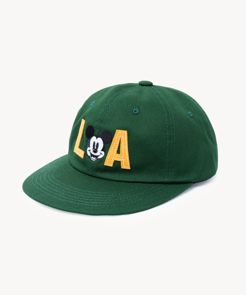 LA Mickey Applique Twill Ball Cap