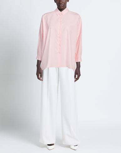 Woman Shirt Pink Size L Cotton