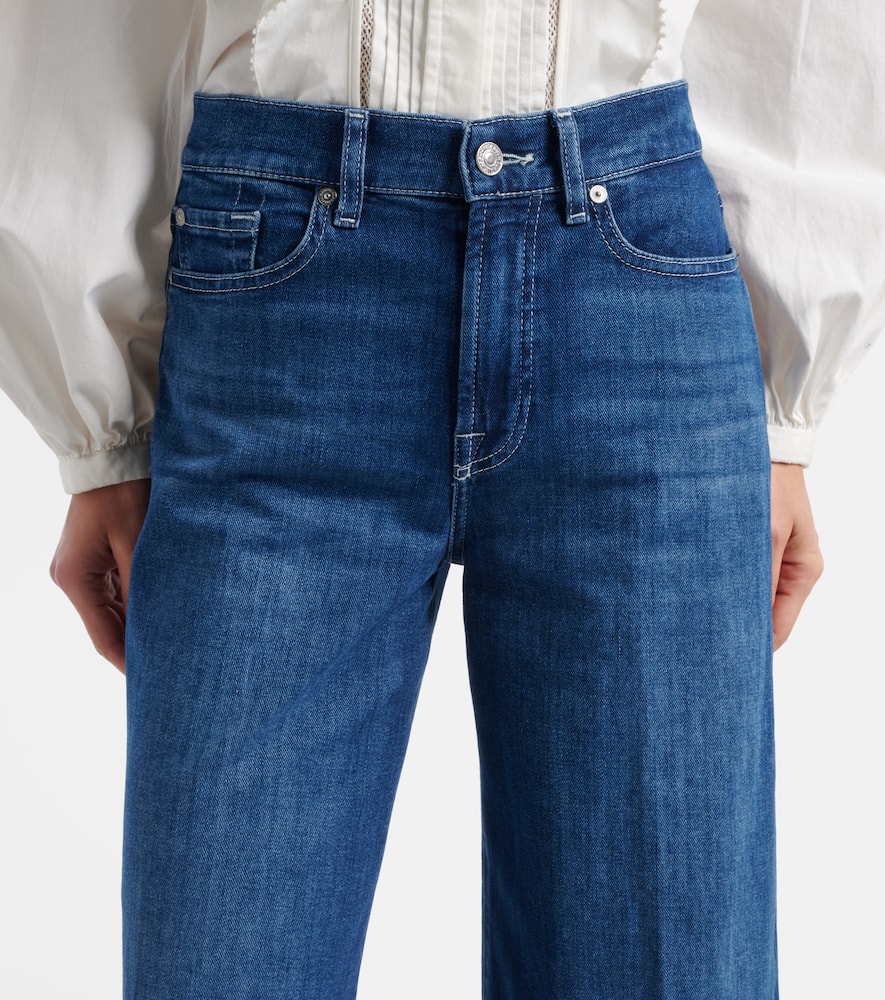 Lotta Ankle wide-leg jeans