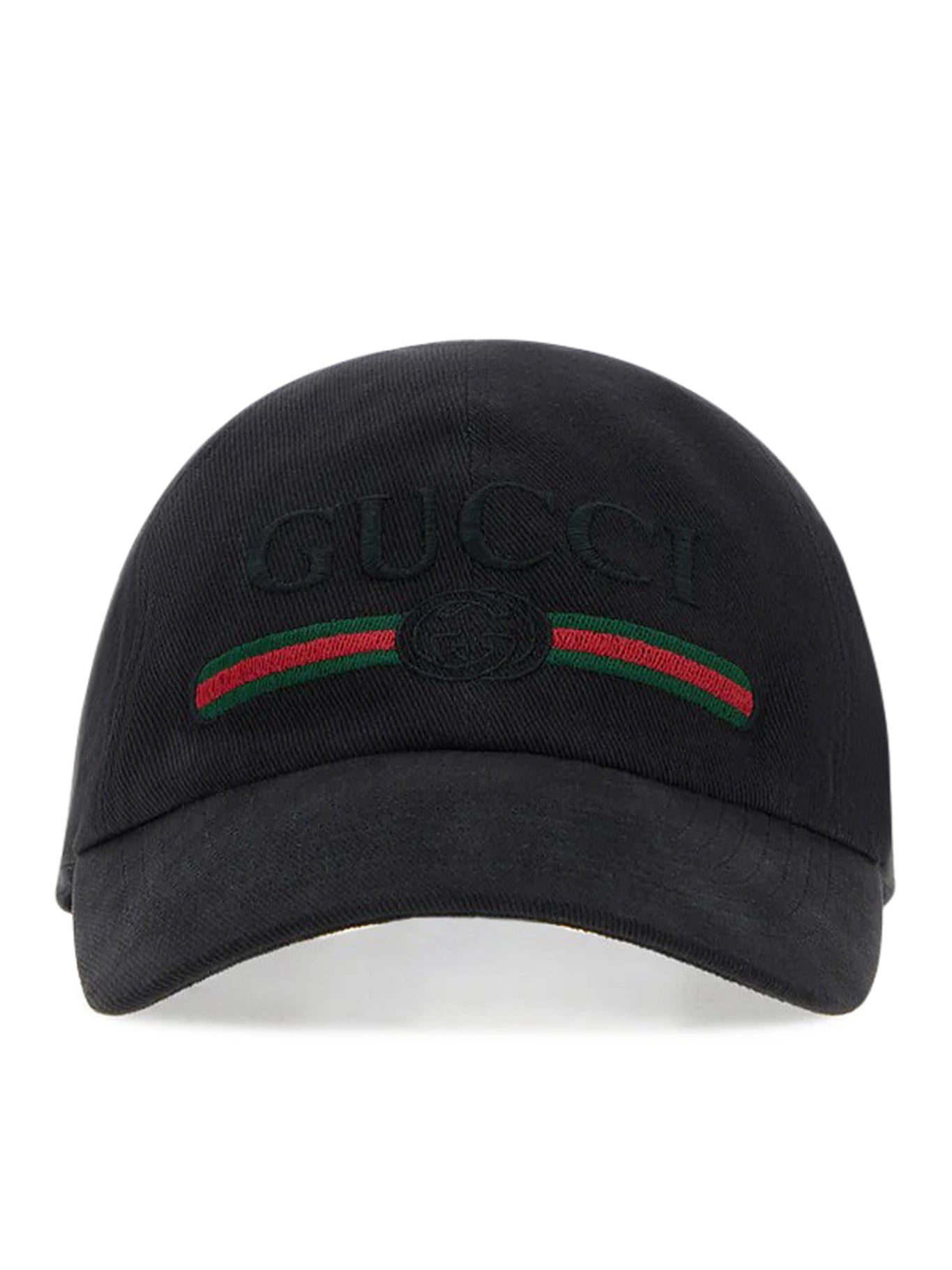 COTTON BASEBALL CAP WITH EMBROIDERY - Gucci - Man