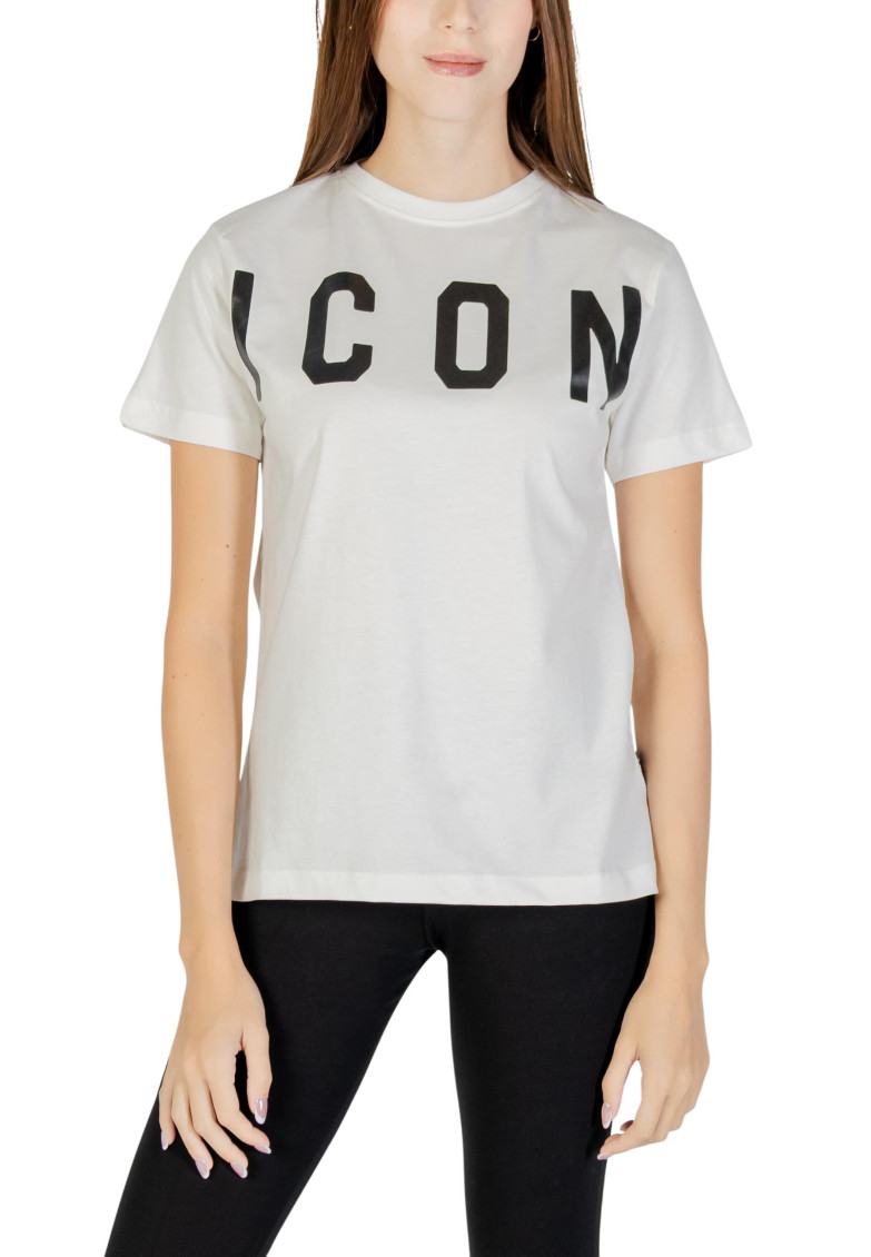 White Logo Crew Neck T-Shirt