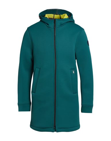 Man Jacket Deep teal Size 40 Nylon, Acrylic, Virgin Wool, Polyester, Elastane