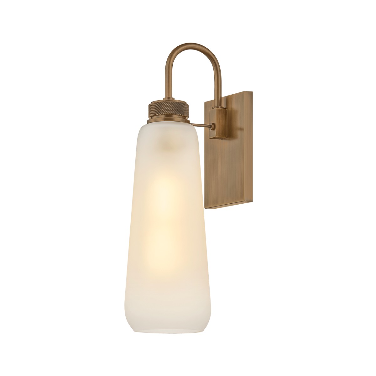 Patina Brass Wall Sconce from the Gulliver Collection