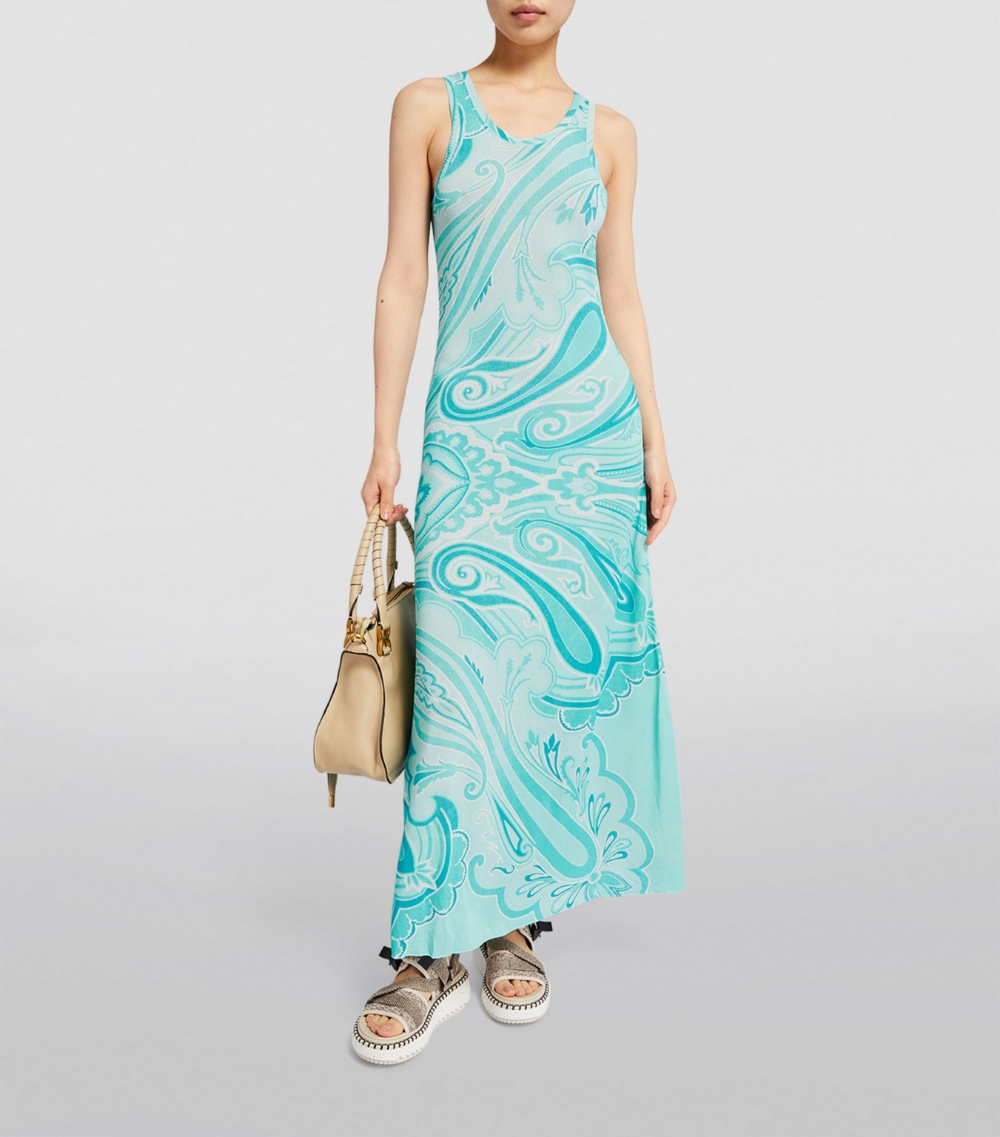 에트로 Viscose Paisley Maxi Dress