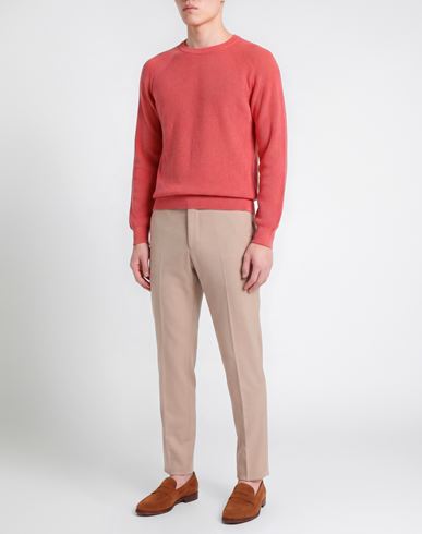 Man Sweater Coral Size 40 Cotton