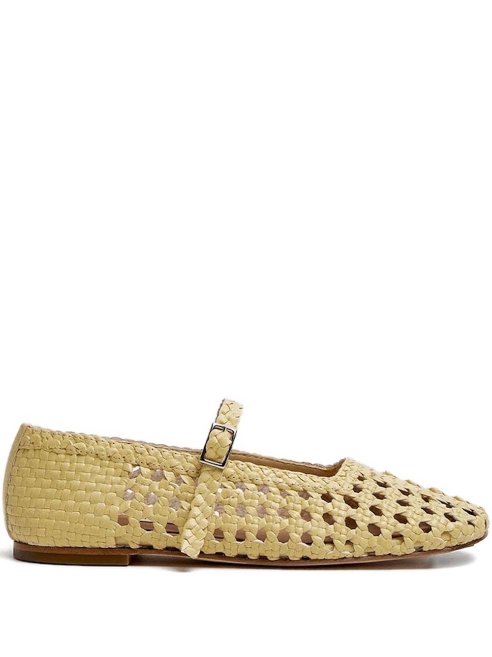 Yeida woven ballerina flats - Yellow