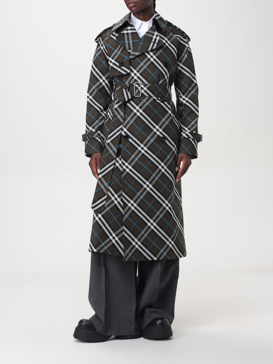 Coat Woman color Green