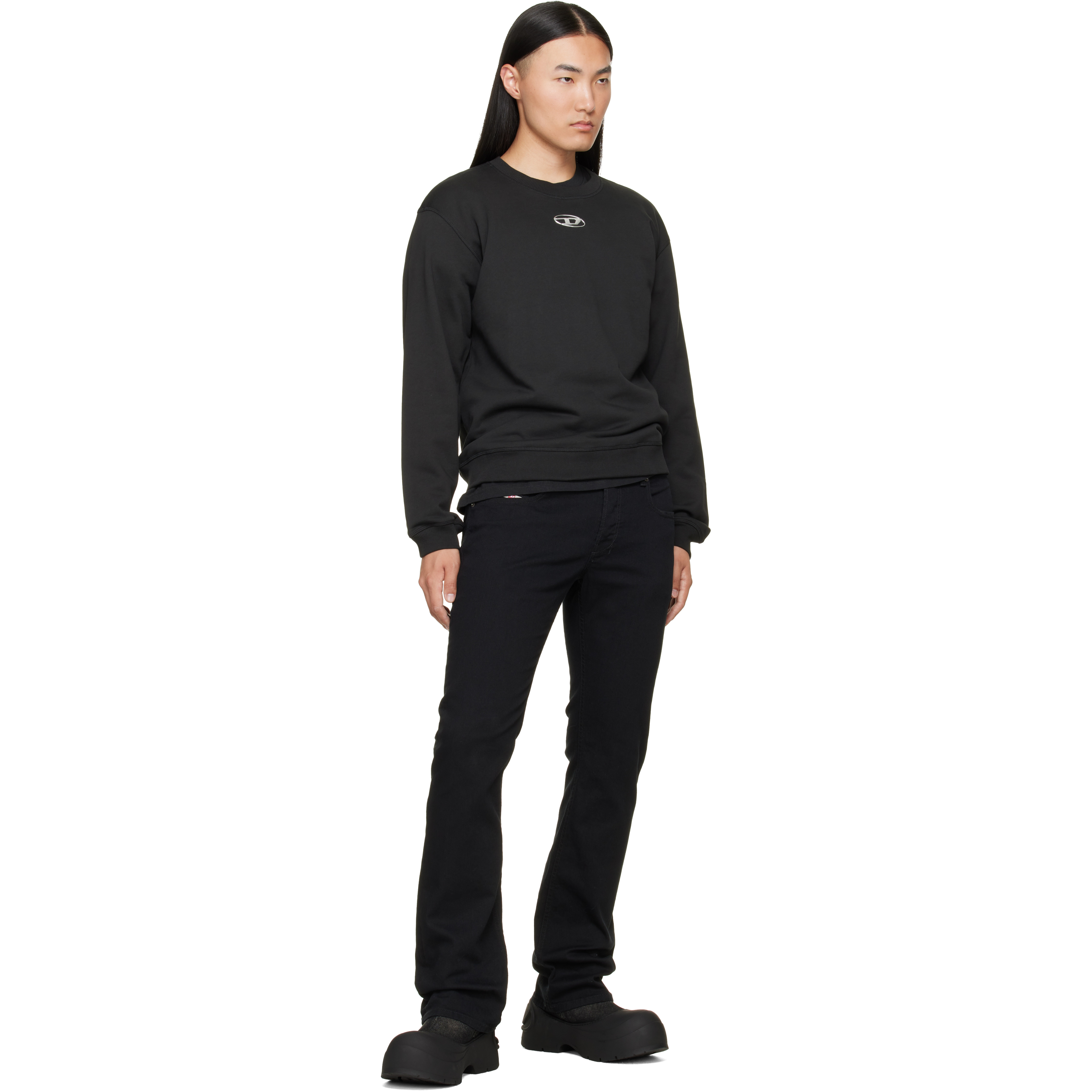 Black Bootcut Low Waist 2007 Zatiny Jeans