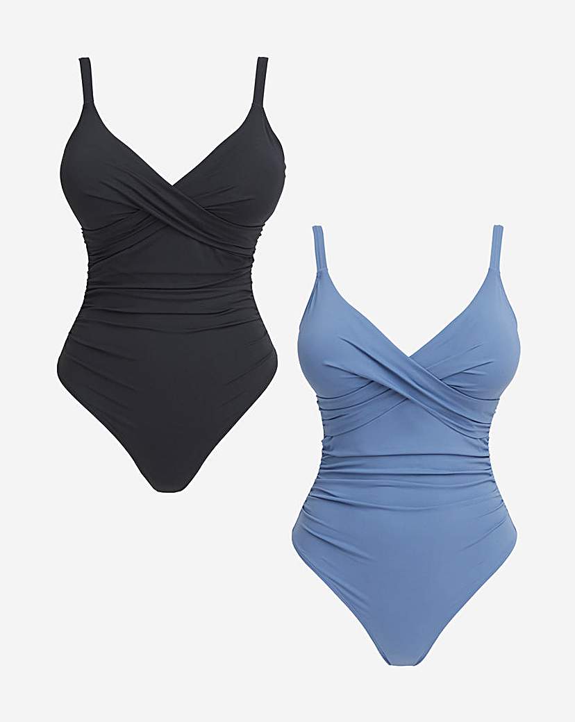 MAGISCULPT 2 Pack Plunge Swimsuit