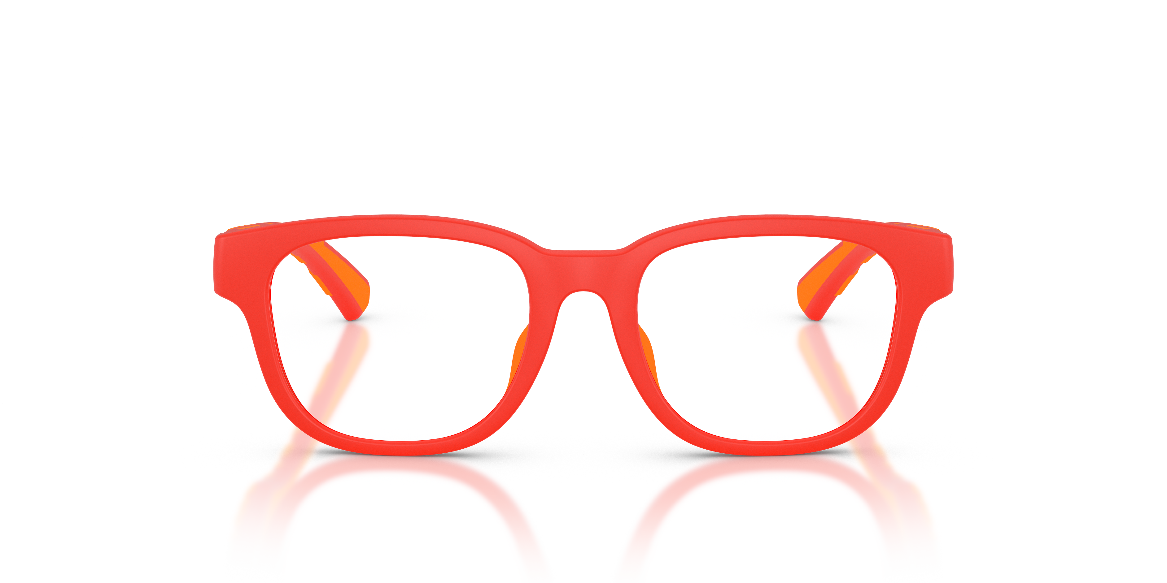 Burberry Kid Burberry JB2017U 4238 Optical frames Injected Red Transparent Squared Norma