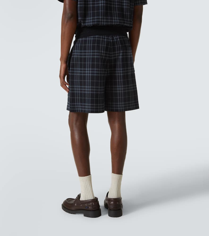 Checked shorts