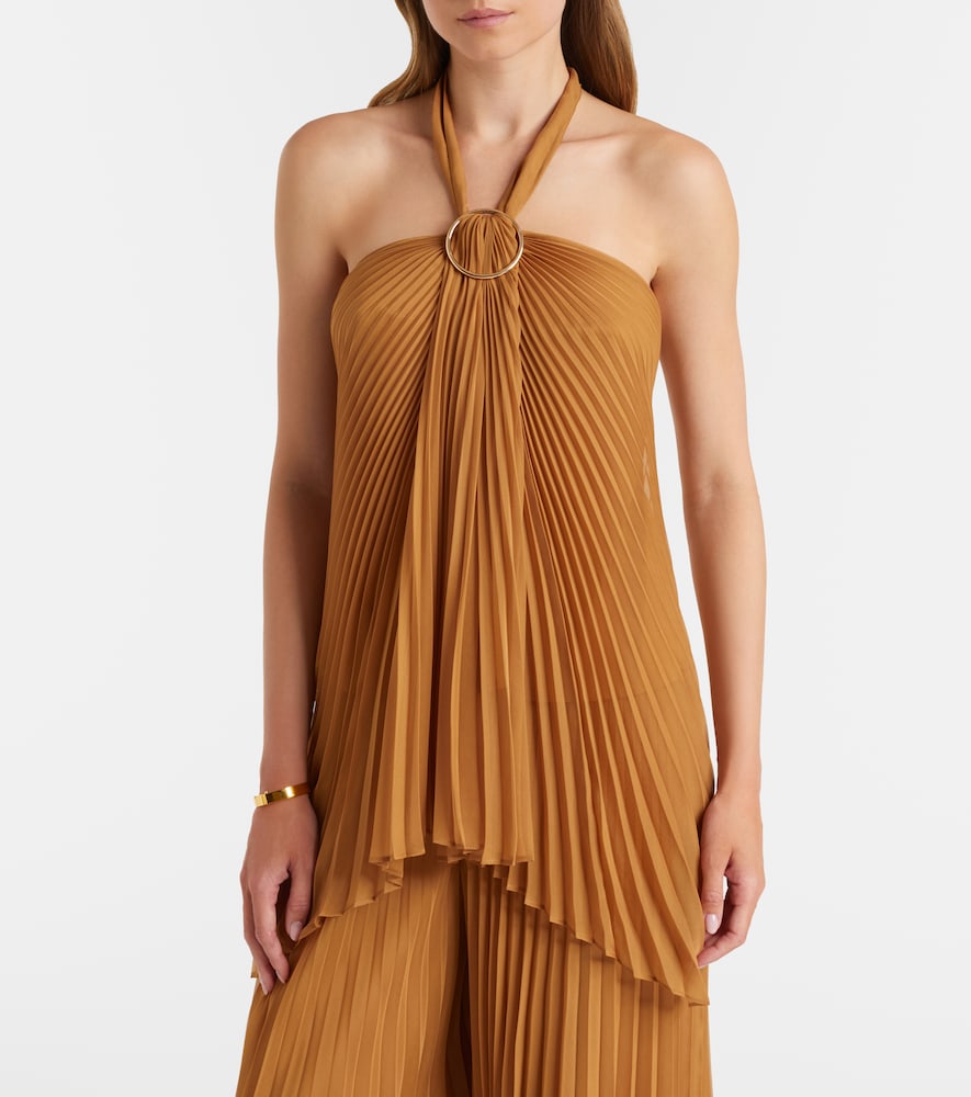 Valzer pleated top
