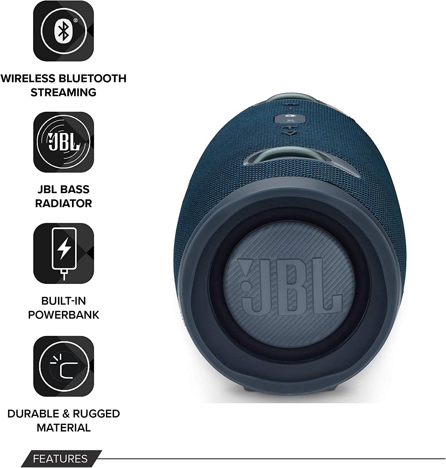 Xtreme 2 Waterproof Portable Bluetooth Speaker