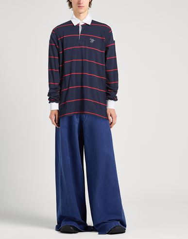 Man Polo shirt Navy Size M Organic cotton