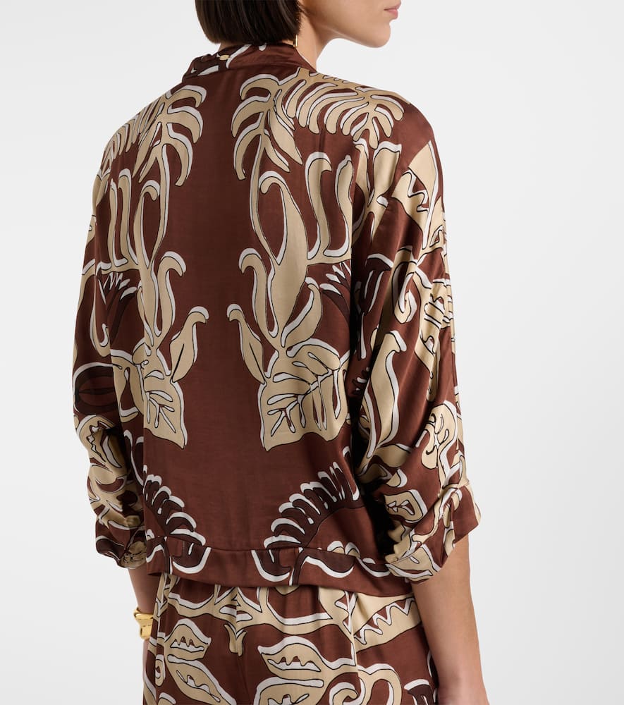 Azia printed top