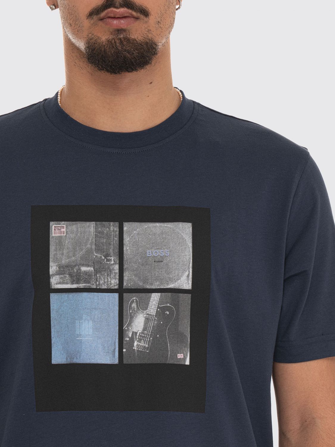 T-Shirt Men color Blue