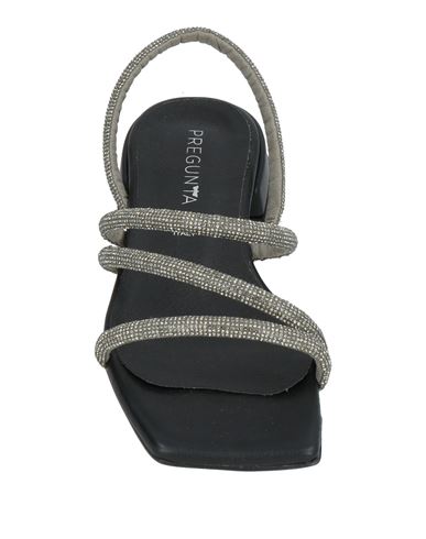 Woman Sandals Lead Size 6 Textile fibers