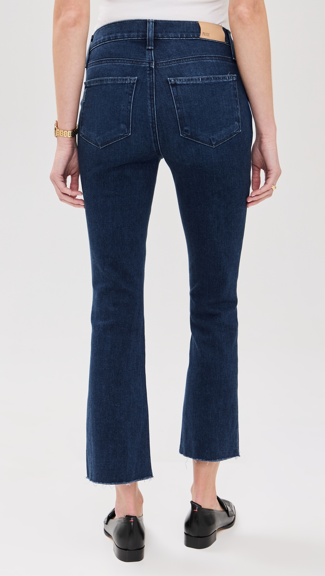 Claudine Maternity Jeans with Raw Hem Sail Away
