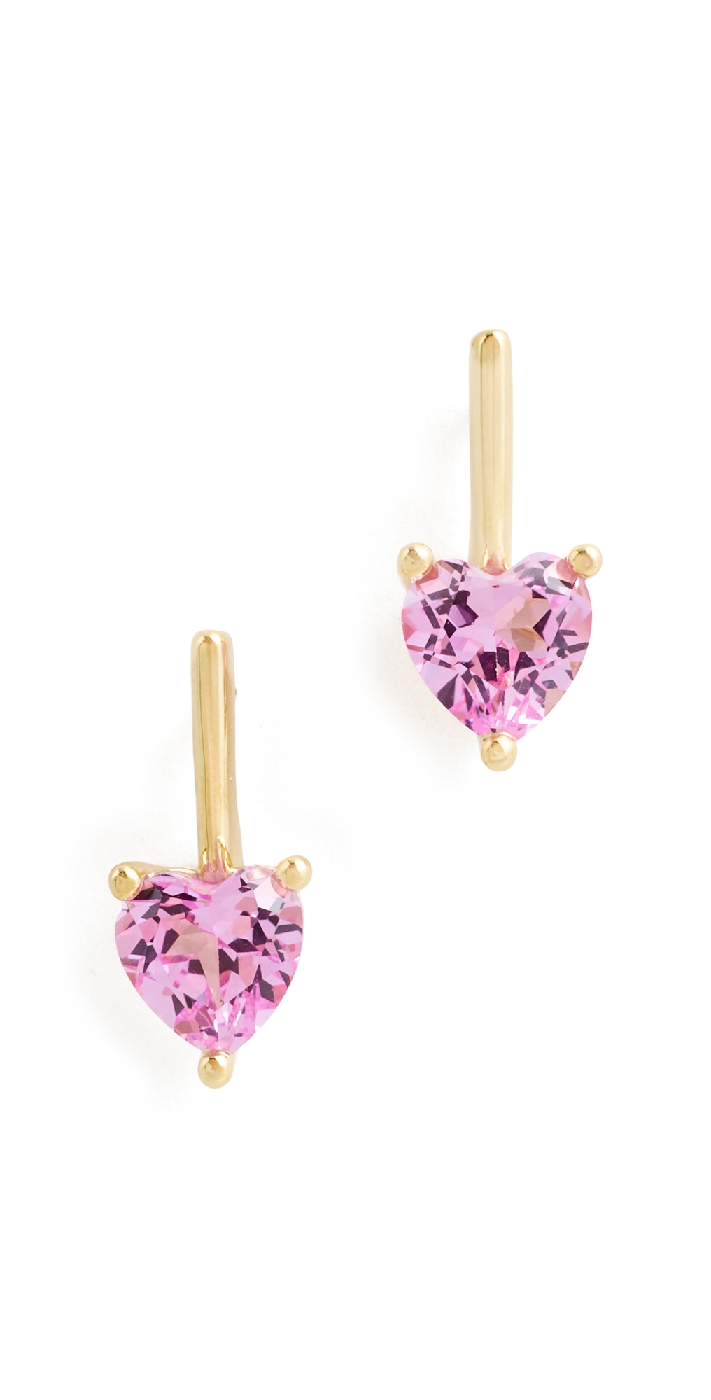 Linea Love Stud Earrings Pink One Size