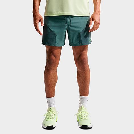Men's Pro Training Dri-FIT ADV 6" Shorts in Mineral Slate/Faded Spruce/Green Strike