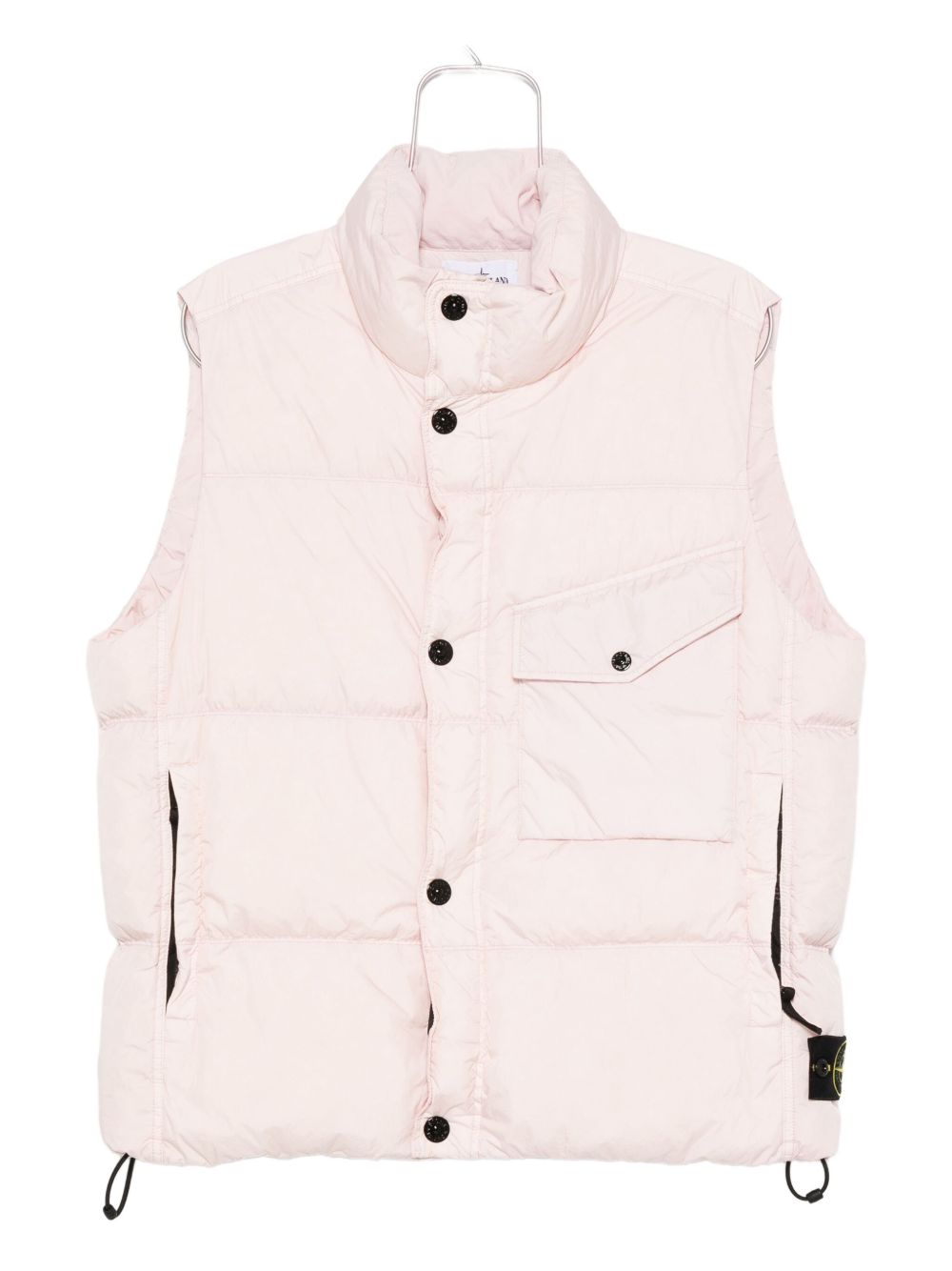 Compass-motif vest - Pink