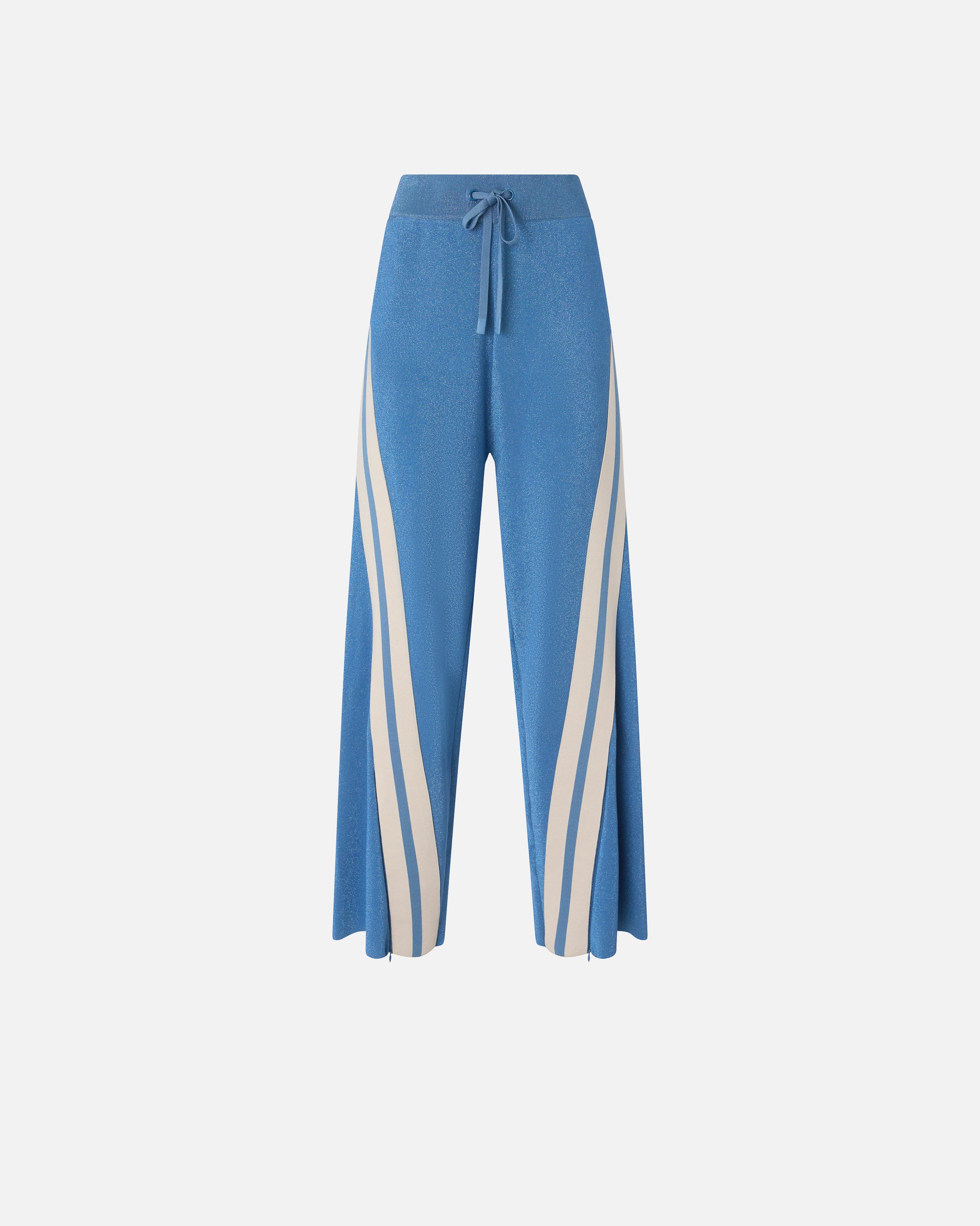 Pinko - high waist wide leg embellished trouser