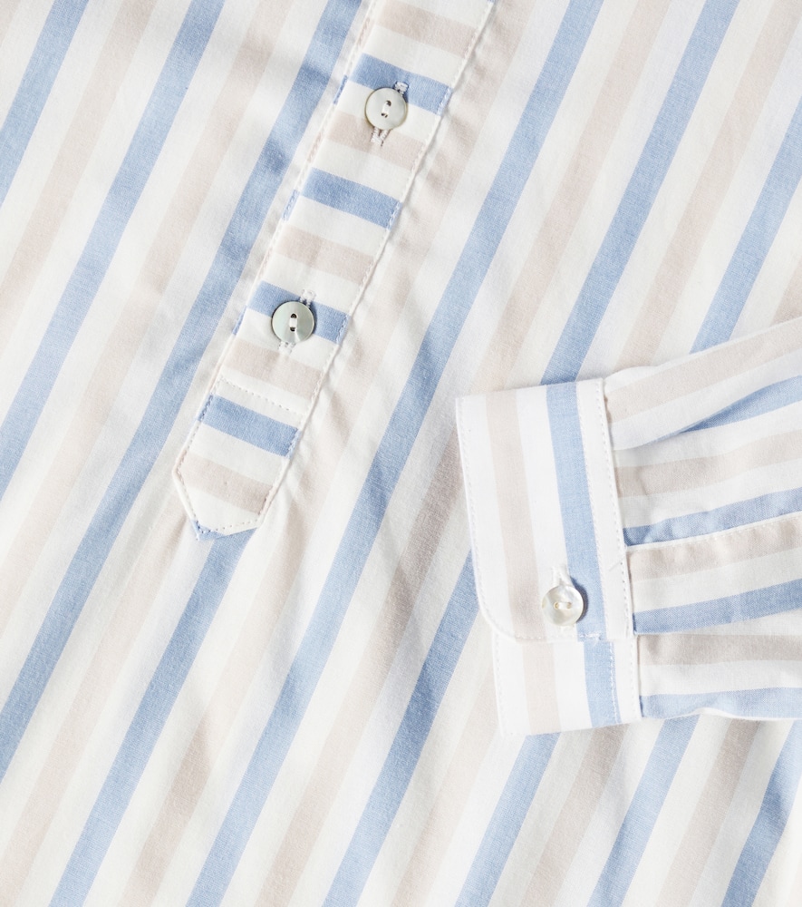 Jazmin striped cotton shirt