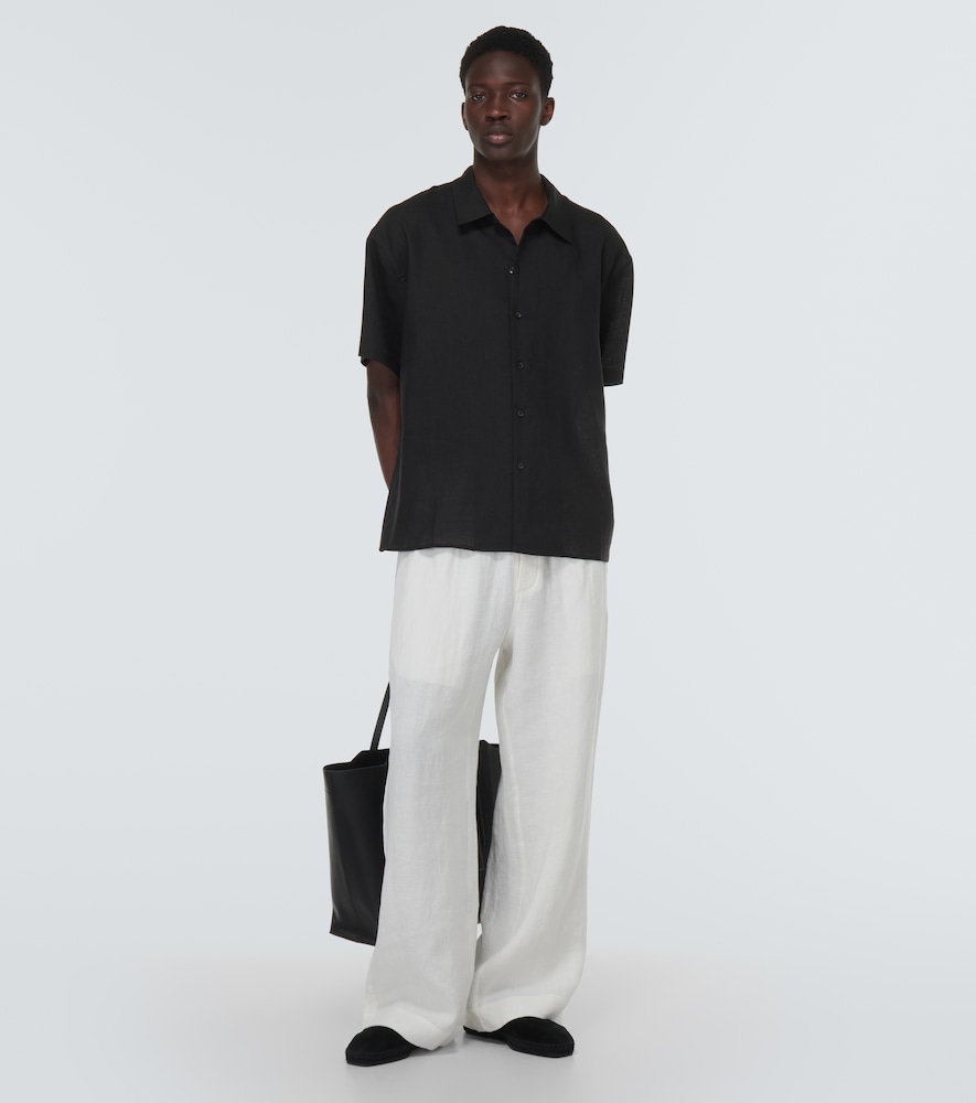Oversized linen shirt