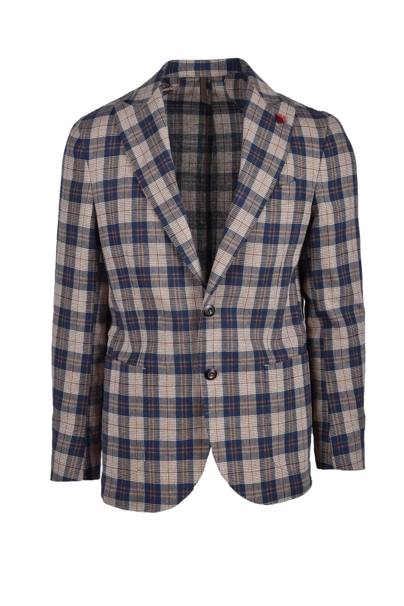 Classic Plaid Casual Jacket