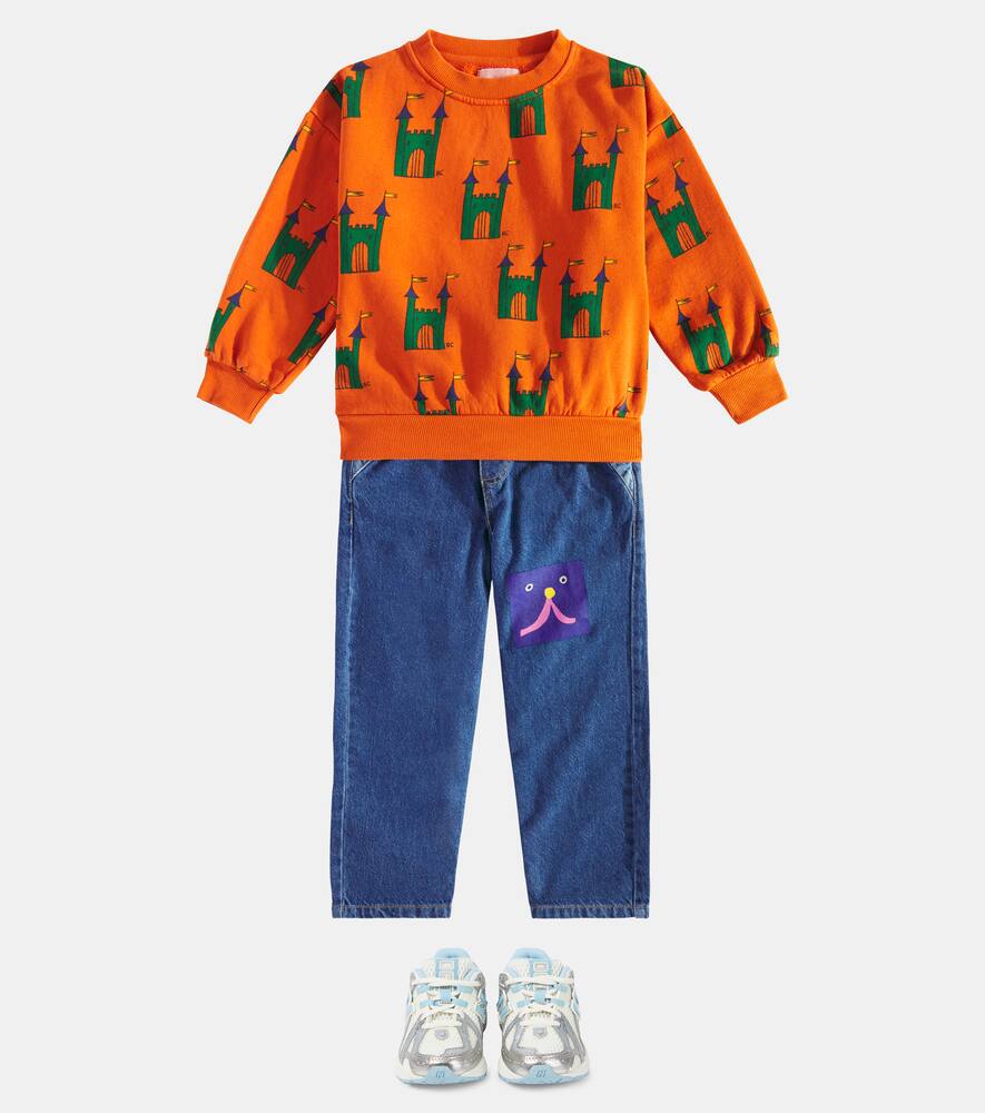 Bobo Choses Faraway Castle cotton sweatshirt