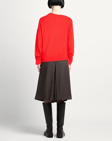 Woman Sweater Red Size 3 Virgin Wool