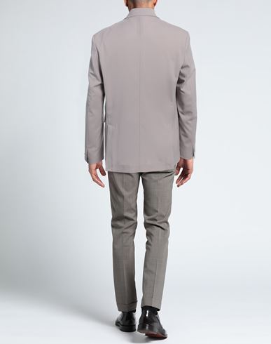 Man Blazer Taupe Size 38 Virgin Wool, Polyester, Elastane
