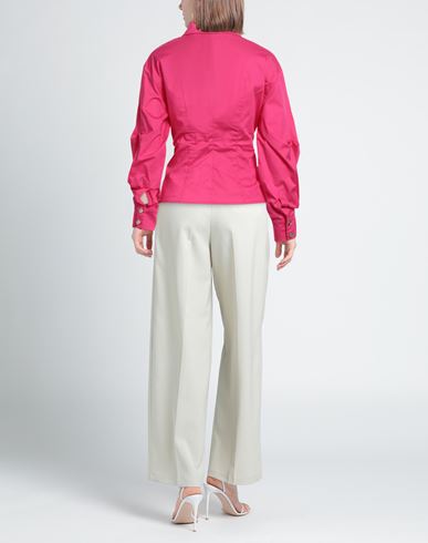 Woman Top Fuchsia Size 4 Cotton, Elastane