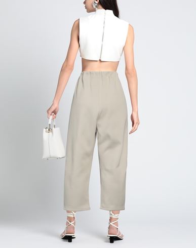 Sibel Saral Woman Pants Grey Size S Cotton, Wool