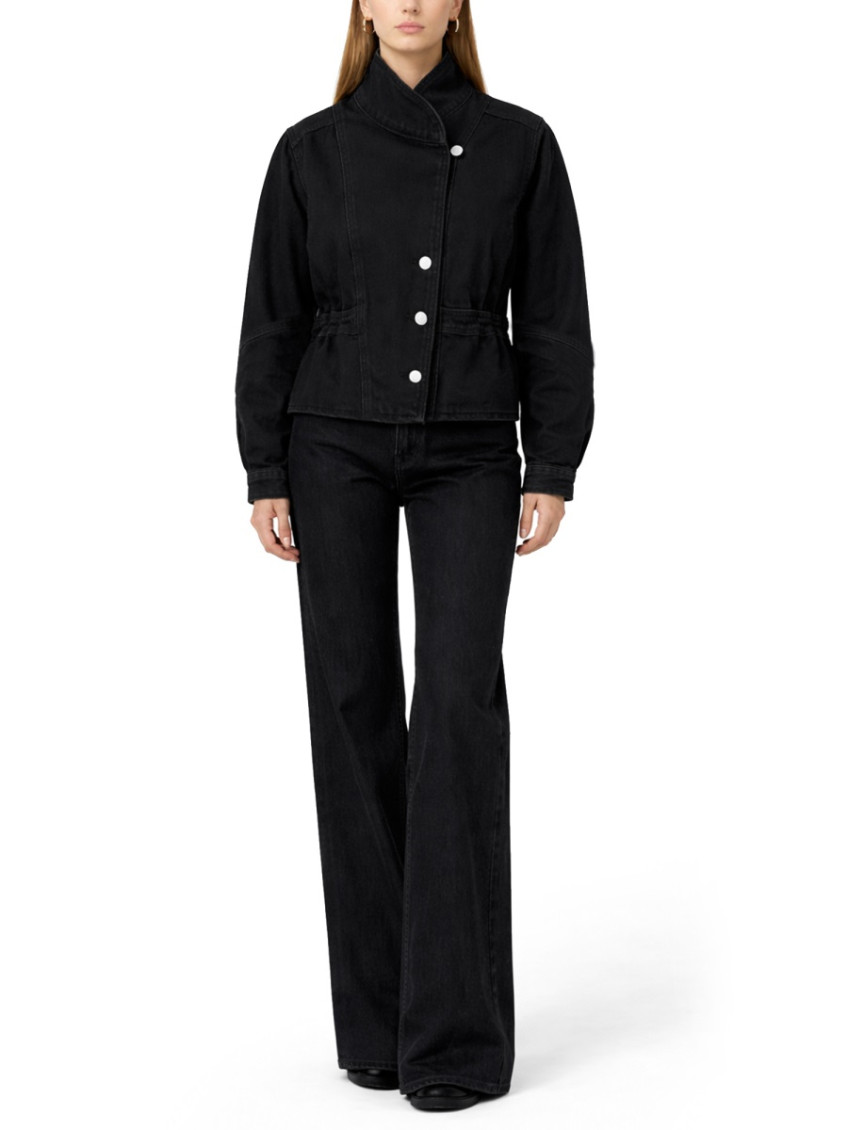 Isabel Marant - dolie gz jacket high collar waist