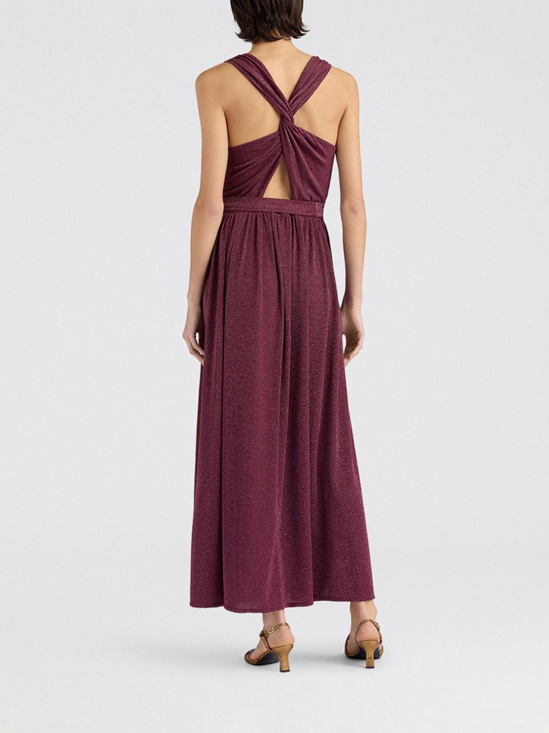 MOMONÌ Dress Woman color Violet