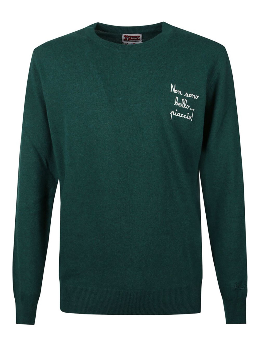 Sweater Men color Green