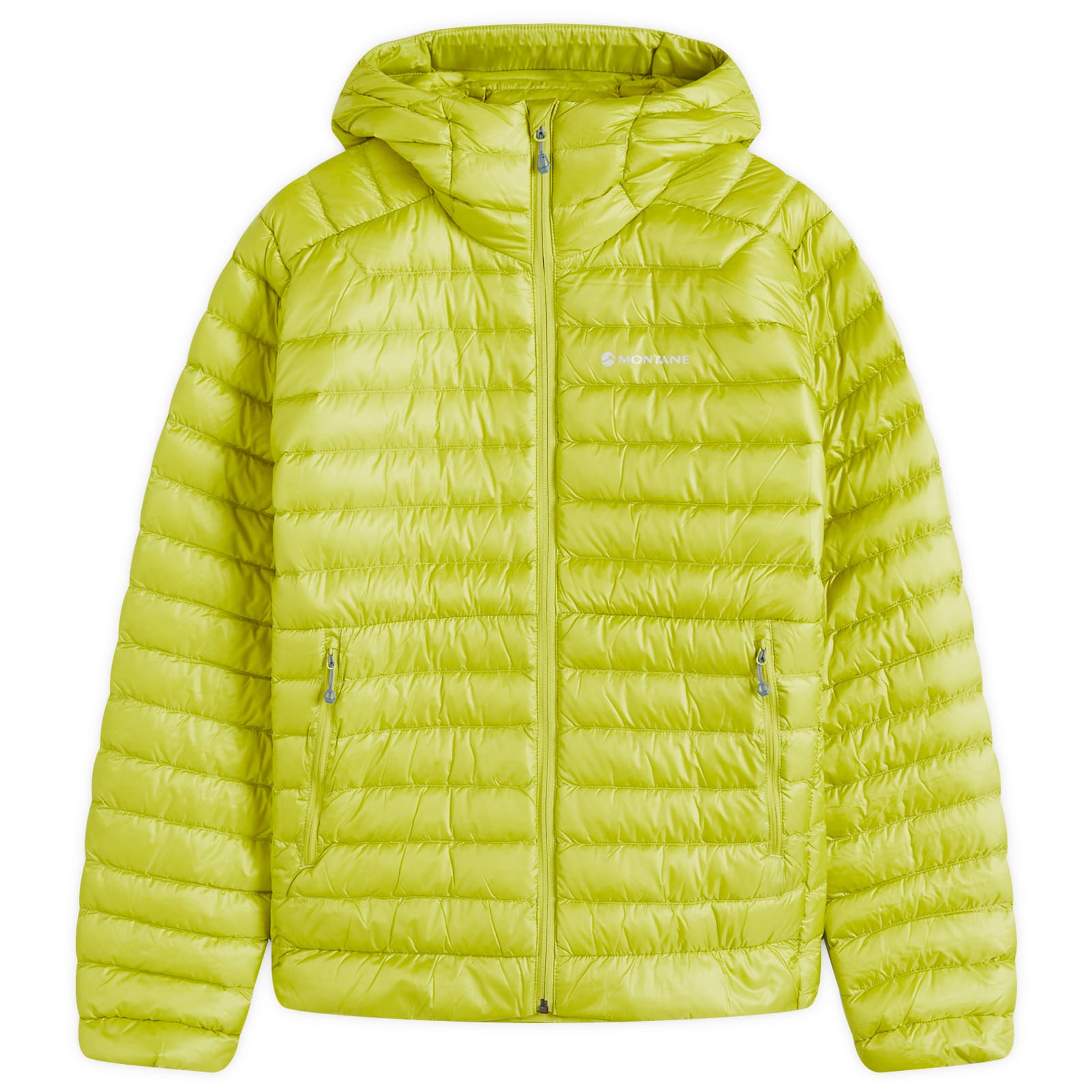 Montane Men's Anti-Freeze Hooded Down Jacket in Citrus Spring