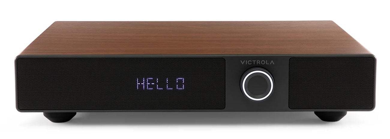 Soundstage Bluetooth Turntable Soundbase in Walnut