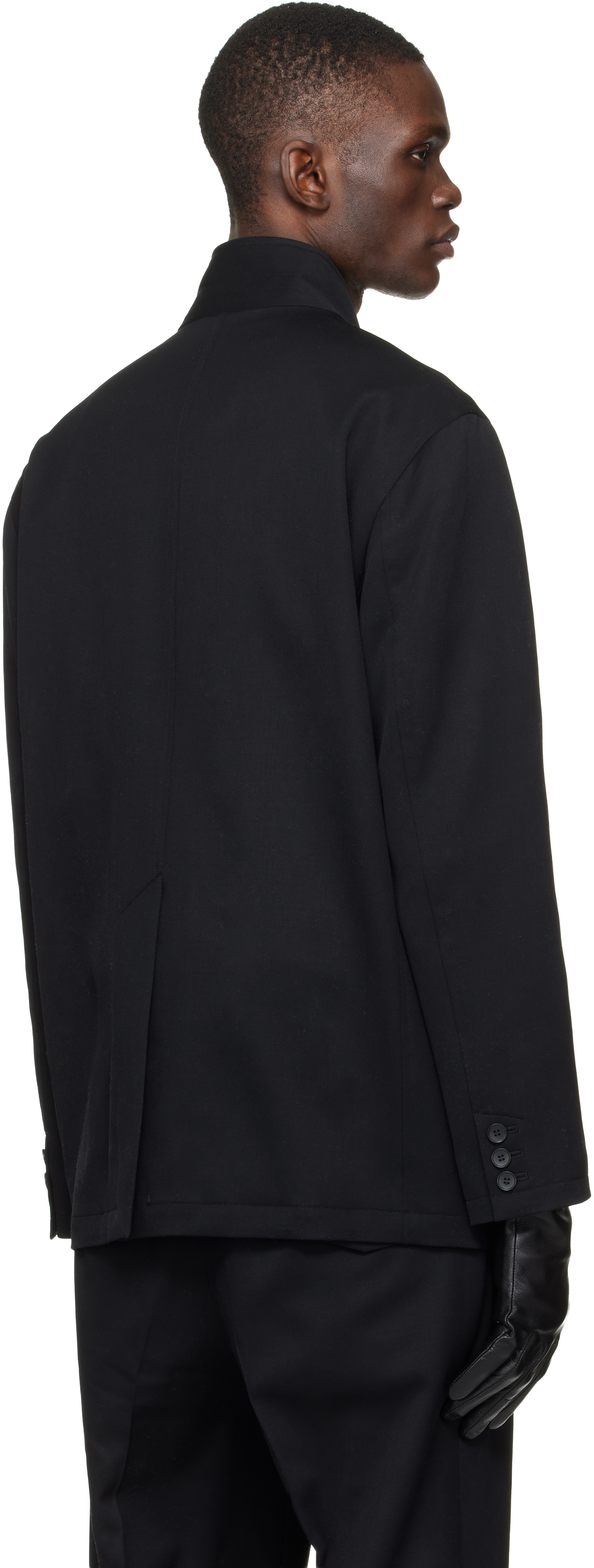 Black Light Wool Blazer