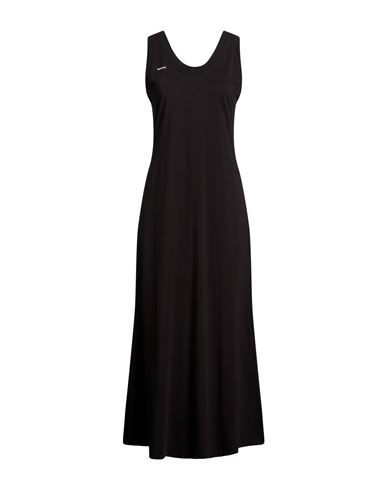 Woman Maxi dress Black Size S Organic cotton