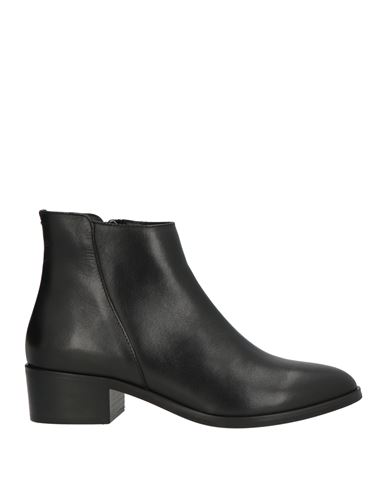 Woman Ankle boots Black Size 7 Leather